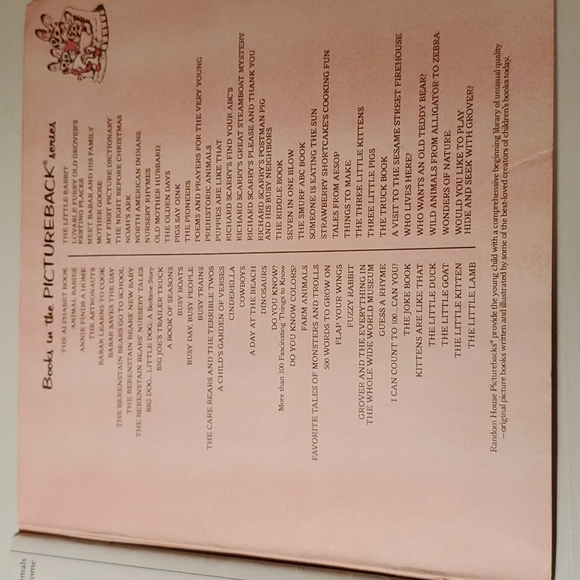 Vintage 1978, My First Picture Dictionary (Please Read To Me Book) Paperback - Picture 6 of 10